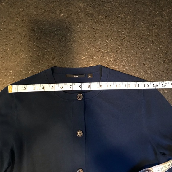 Hugo Boss button up long sleeve cardigan - Picture 7 of 8